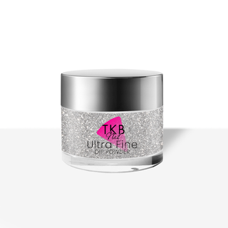 Sparkle Silver Dip Powder- D34