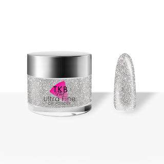 Sparkle Silver Dip Powder- D34